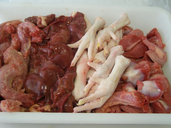 Miúdos de Frango